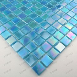 Glass mosaic sample for italian shower 