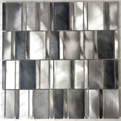 mosaico aluminio muro de...