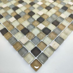 Blok Mosaic Tile – Perfect for Walk-in Showers and Accent Walls