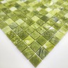 Elba : Carrelage Mosaïque en Marbre Vert – Design et Élégance