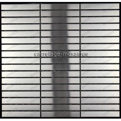 stainless steel tile kitchen splashback stainless steel mosaic Lignus 100